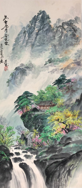 묘향산의 능인암