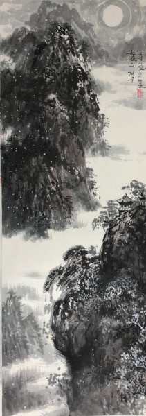 향산의 겨울