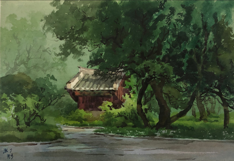 선죽공원의 여름