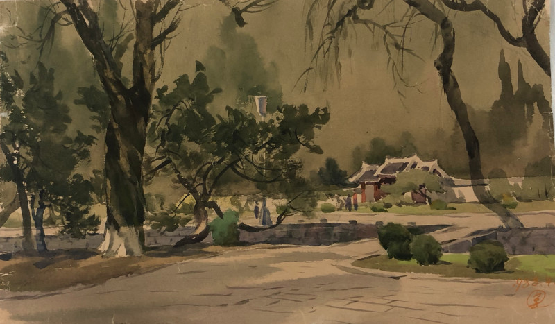 선죽공원표충비각 풍경