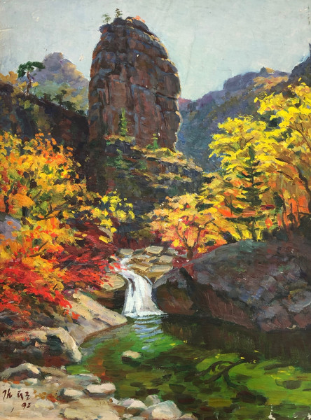 금강산 명경대
